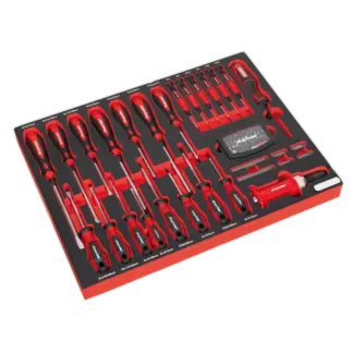 Premier Platinum Screwdriver Set with Tool Tray 72pc [TBTP04]
