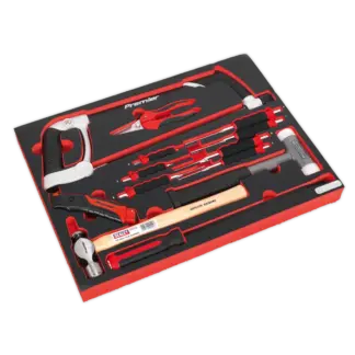 Premier Platinum Hacksaw, Hammers & Punch Kit with Tool Tray 13pc [TBTP06UK]