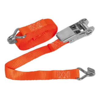 Ratchet Strap Polyester Webbing 25mm x 4.5m 800kg Breaking Strength [TD0845J]
