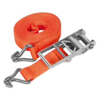 Ratchet Strap Polyester Webbing 75mm x 12m 10000kg Breaking Strength [TD10012J]