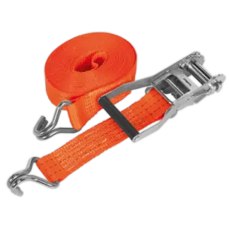 Ratchet Strap Polyester Webbing 50mm x 6m 3000kg Breaking Strength [TD3006J]