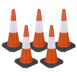 Traffic Cone 75cm - Pack of 5 [TFC05]