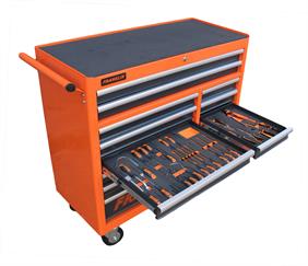 Franklin 42" 14 Drawer Roll Cab Master Kit 382 Pieces