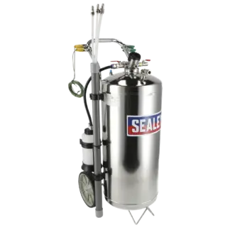 Air Operated Stainless Steel Fuel Drainer 40L [TP200S]