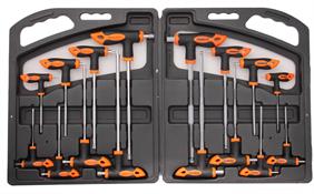 Franklin 16 pce Star / Hex T Wrench Set