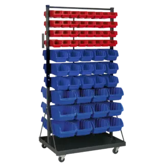Mobile Bin Storage System with 118 Bins [TPS118]