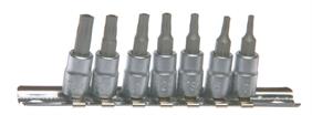 Franklin 7 pce Star Plus Bit Set 1/4" dr