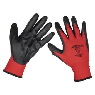 Worksafe® Nitrile Palm Gloves, X-Large - Pack of 6 Pairs [TSP125XL/6]