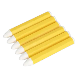 Tyre Marking Crayon, White - Pack of 6 [TST13]