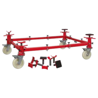 Adjustable 4-Post Vehicle Moving Dolly 900kg Capacity [VMD002]