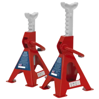Ratchet Type Axle Stands (Pair) 2 Tonne Capacity per Stand [VS2002]