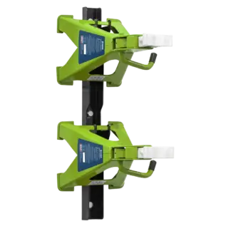 Axle Stand & Axle Stand Storage Rack Combo 3 Tonne - Hi-Vis Green [VS2003HVCOMBO]