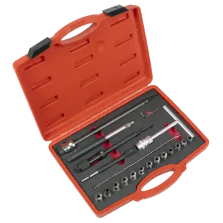 Diesel Injector Seat Cutter Set 21pc [VS2070]