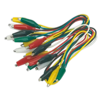 Jumper Test Lead Set 450mm - 5 Pairs [VS222]