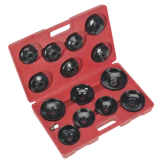 Oil Filter Cap Wrench Set 15pc [VS7003]