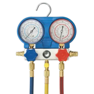 Air Conditioning System Manifold with Sight Glass [VSAC002]