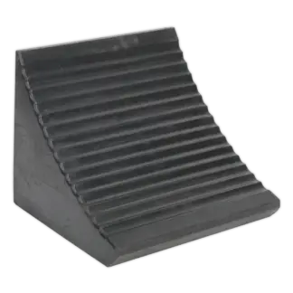 Heavy-Duty Rubber Wheel Chock - Single [WC12]
