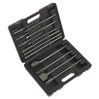 Worksafe® SDS Plus Drill Bit & Chisel Set 13pc [WDCS]
