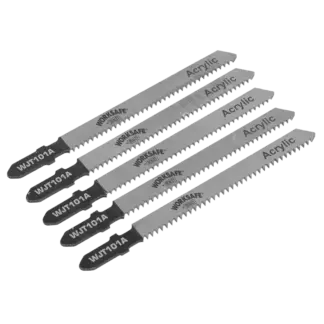 Worksafe® Jigsaw Blade for Metal 75mm 12tpi - Pack of 5 [WJT101A]