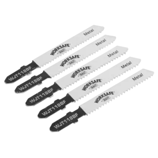 Worksafe® Jigsaw Blade for Metal 55mm 12tpi - Pack of 5 [WJT118BF]