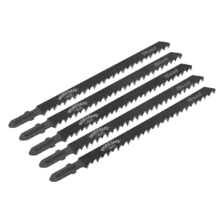 Worksafe® Jigsaw Blade for Wood 105mm 6tpi - Pack of 5 [WJT344D]