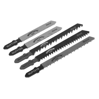 Worksafe® Assorted Jigsaw Blades - Pack of 5 [WJTASS]