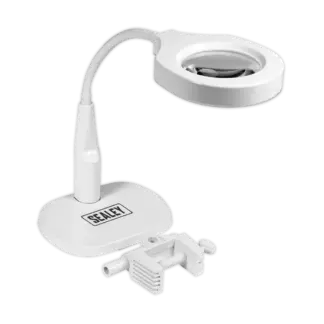 Dimmable Dual Mounting Magnifying Worklight 45 SMD LED 230V [WL53/8D]