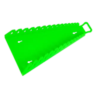 Premier Reverse Spanner Rack Capacity 15 Spanners - Hi-Vis Green [WR09HV]