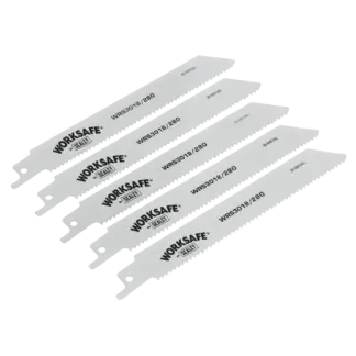 Worksafe® Reciprocating Saw Blade 280mm 10tpi - Pack of 5 [WRS3018/280]