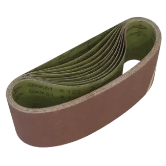 Worksafe® 100 x 610mm Sanding Belt 120Grit - Pack of 10 [WSB61120]