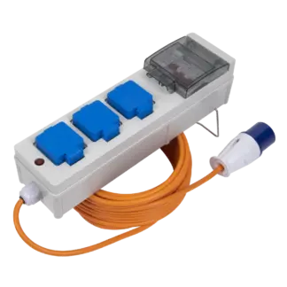 Caravan & Camping Mains Unit 15m with RCD [WSC16133]