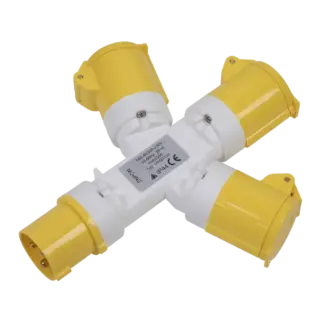 2P+E 3-Way Adaptor 110V [WSTWA]