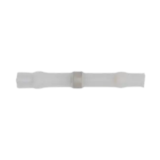 Heat Shrink Butt Connector Solder Terminal 24-22 AWG, White - Pack of 25 [WTSSB25]