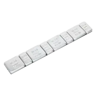 Steel Adhesive Wheel Weight 5/10g Strip of 8 - Pack of 100 [WWSA510]