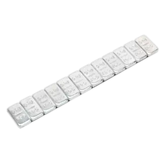Steel Adhesive Wheel Weight 5g Strip of 12 - Pack of 100 [WWSA5]