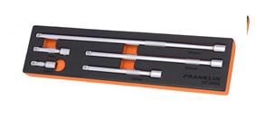 Franklin XF 5 pce Extension Bar Set 3/8" dr