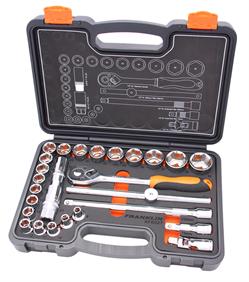 Franklin XF 27 pce 6 pt Socket Set 1/2" dr