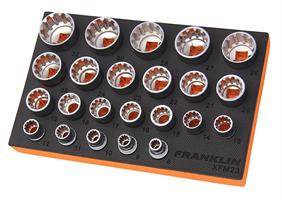Franklin XF 23 pce Multi-Drive Socket Set 1/2" dr