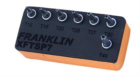 Franklin 7 pce Star Plus Bit Set 1/4" dr