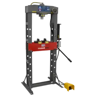Premier Heavy-Duty Air/Hydraulic Floor Type Press with Foot Pedal 30 Tonne [YK309FAH]