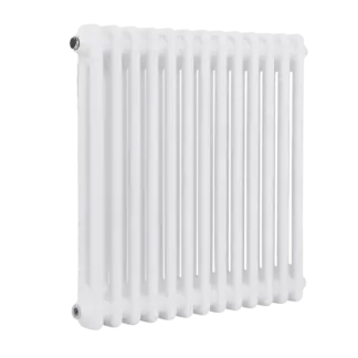 Baridi Horizontal Traditional 2 Column Radiator 600 x 607mm – White [DH367]