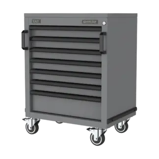 Superline PRO® Black Edition Modular Mobile Cabinet 7 Drawer 646mm [APMS37BE]
