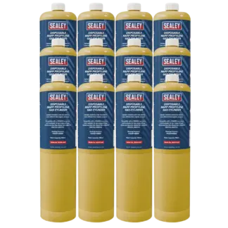 Disposable MAPP Propylene Gas Cylinder - Pack of 12 [MAPP/40012]