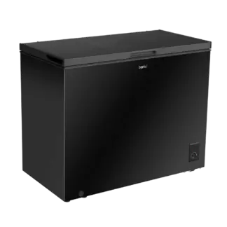 Baridi Freestanding Chest Freezer 254L Capacity - Black [DH259]