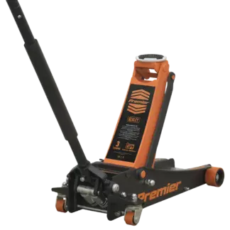 Premier Low Profile Trolley Jack with Rocket Lift 3 Tonne - Orange [3040AO]