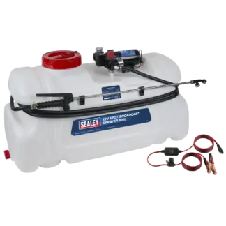 12V Spot/Broadcast Sprayer with Dual Nozzle  Lance & Chemical-Resistant Tank 100L [SS98]
