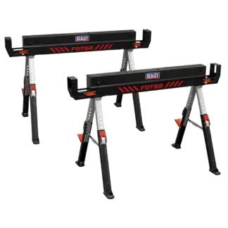 Adjustable Sawhorse Set 2pc [FDT52]
