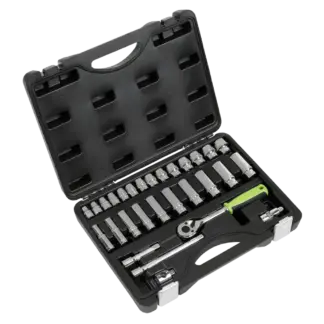 Socket Set 3/8"Sq Drive 29pc [S01236]