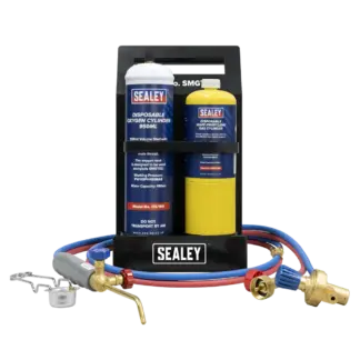 MAPP Gas & Oxygen Brazing Kit with 400g MAPP Cylinder & 950ml Oxygen Cylinder [SMGKIT02]
