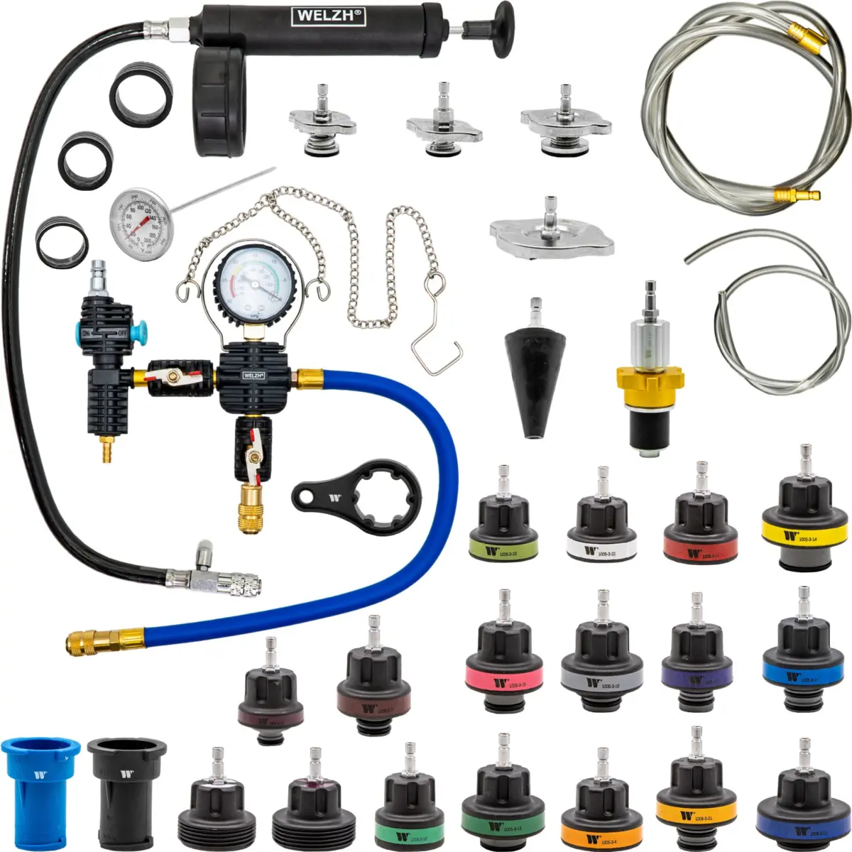 33-Piece Radiator Pressure And Cooling System Tester - Image 2